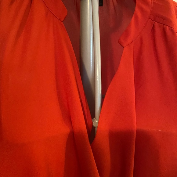 Scotch and soda red wrap blouse - Picture 4 of 7